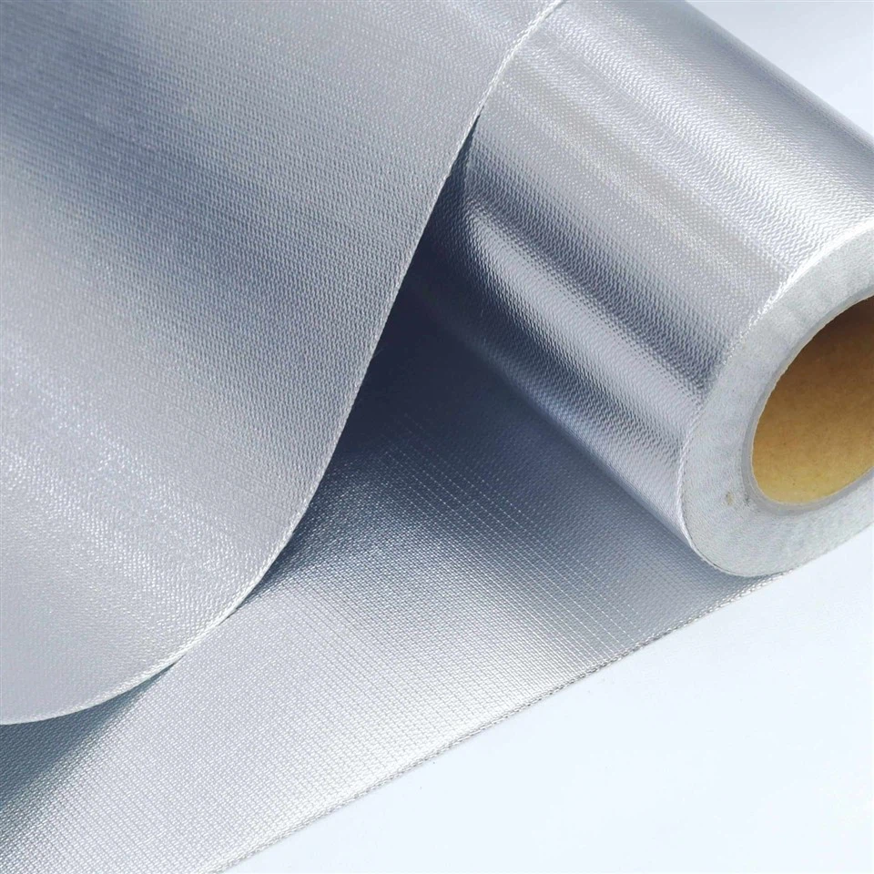 High Strength Double-sided Aluminum Foil Composite Fiberglass Cloth B6460 best